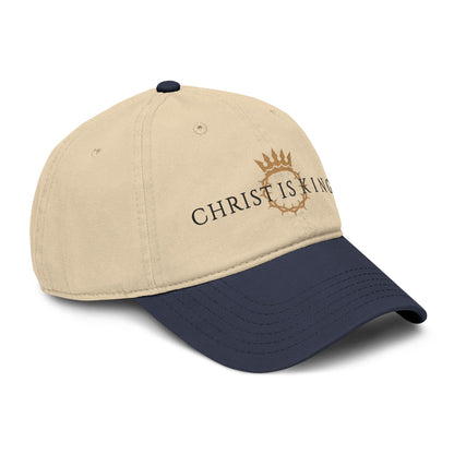 Christ Is King Embroidered Baseball Cap — 'Go Forth' Hat