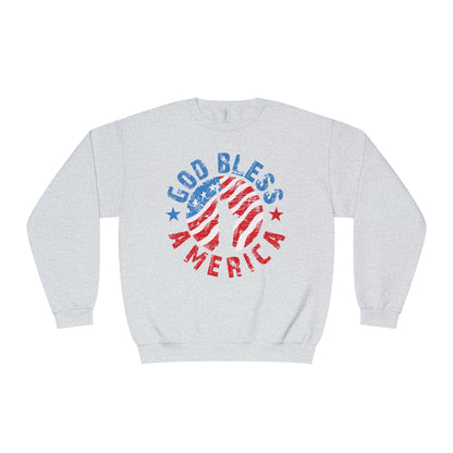 GOD BLESS AMERICA Crewneck Sweatshirt