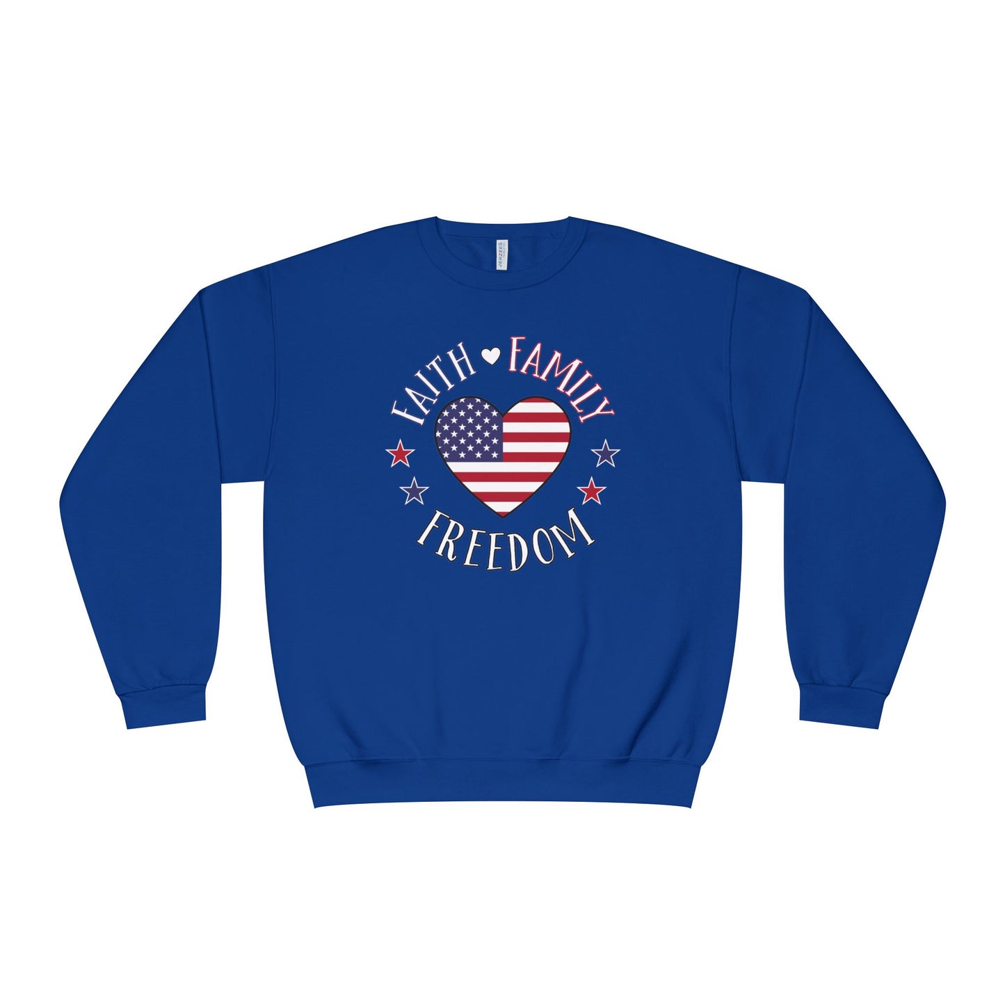 FAITH FAMILY FREEDOM SWEATSHIRT Unisex Crewneck Sweatshirt