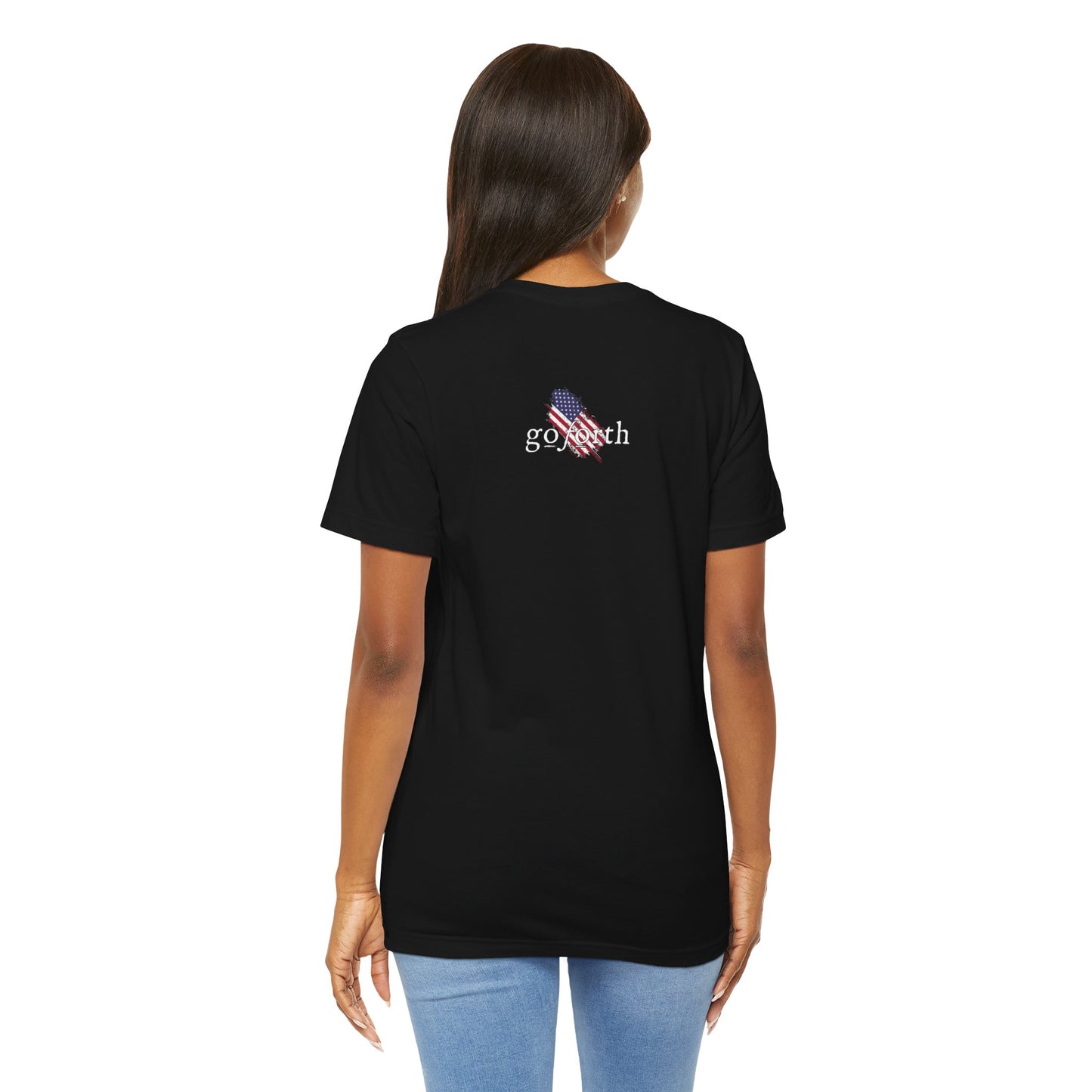 Patriotic Cross Unisex Tee Shirt