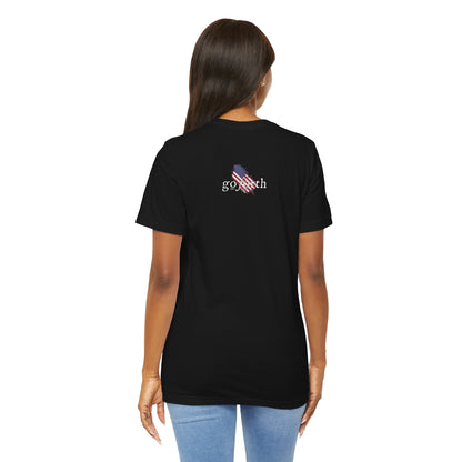 Patriotic Cross Unisex Tee Shirt