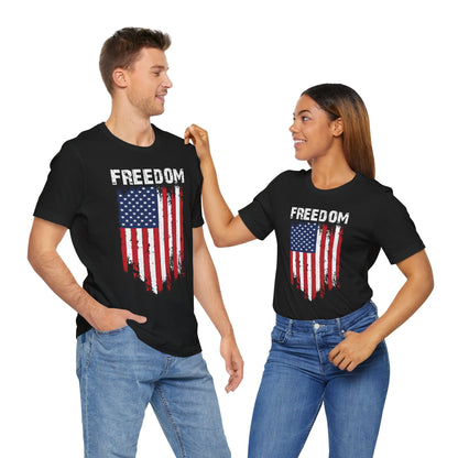 FREEDOM FLAG The Life Unisex Tee Shirt