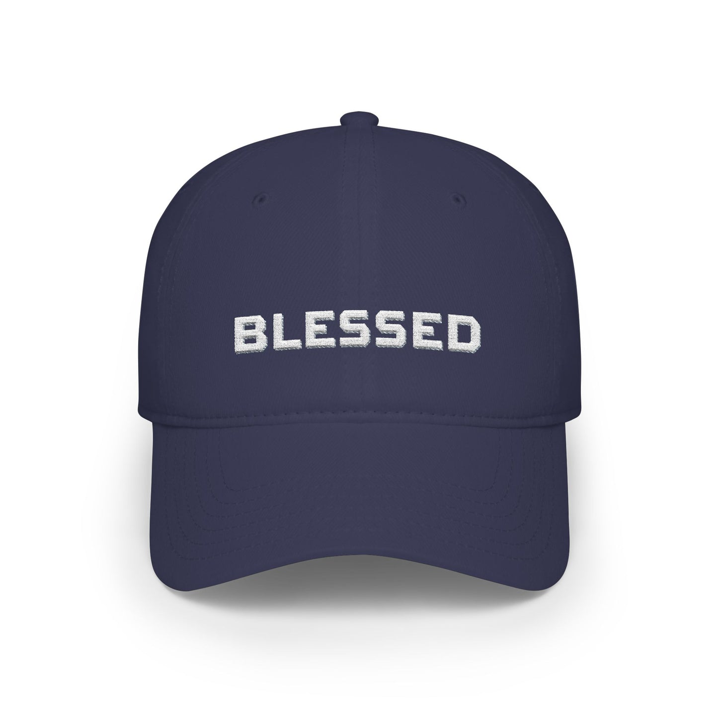 Blessed Embroidered Baseball Cap — Low Profile