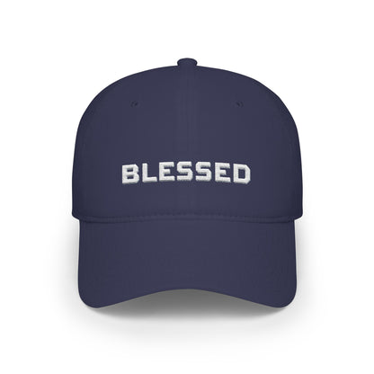 Blessed Embroidered Baseball Cap — Low Profile