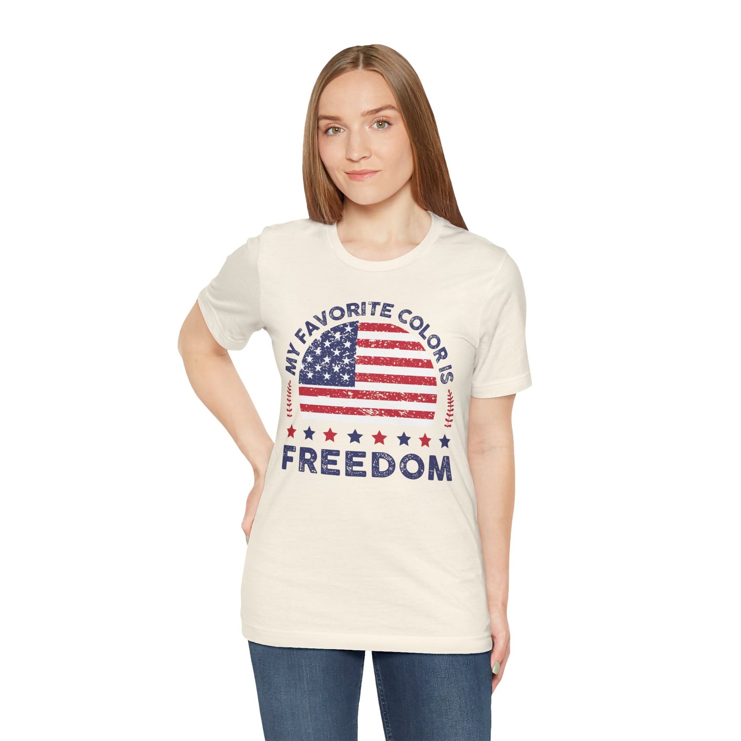 MY FAVORITE COLOR IS FREEDOM Unisex Tee Shirt