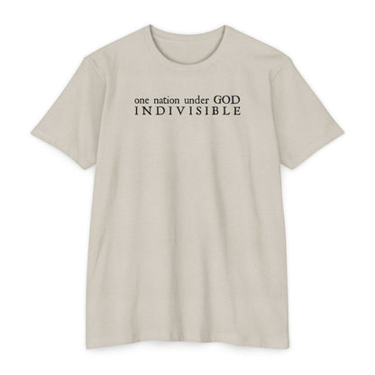 ONE NATION UNDER GOD - INDIVISIBLE Men's T-shirt