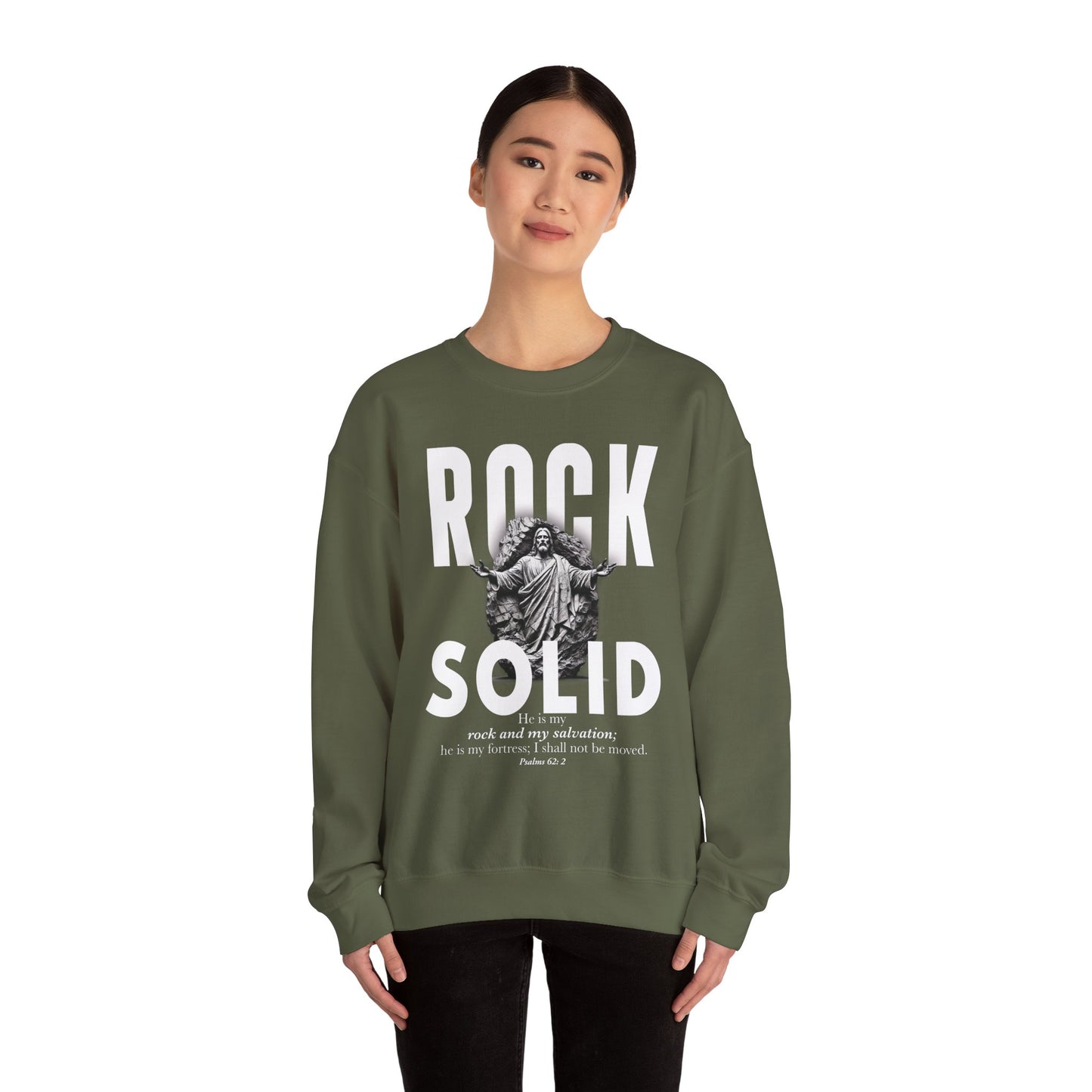 ROCK SOLID -  Crewneck Sweatshirt