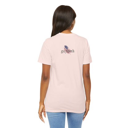 Patriotic Cross Unisex Tee Shirt