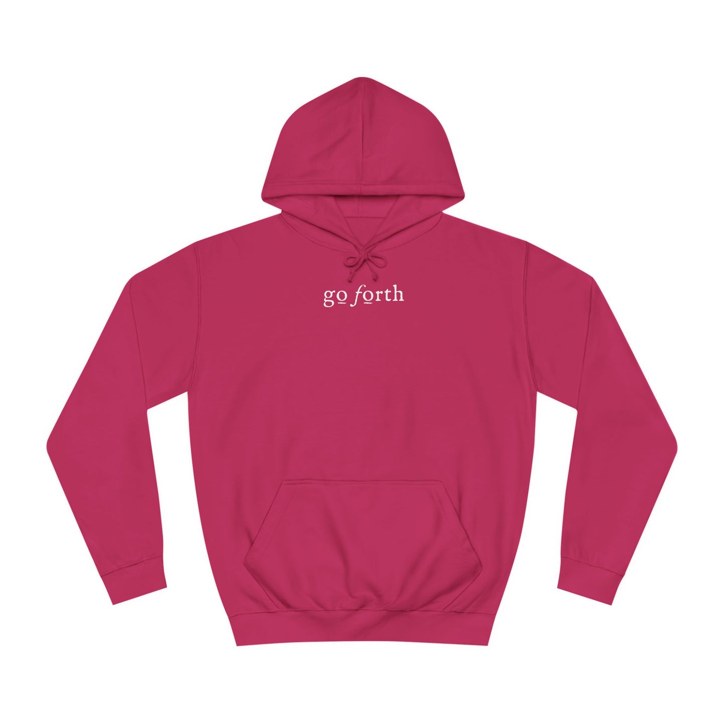 LIVE BY FAITH NOT BY FEAR - Faith-Inspired Hoodie