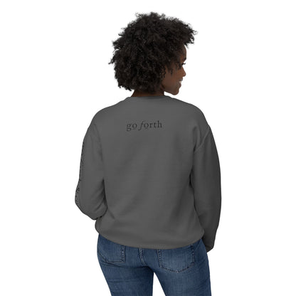 Be Strong & Go Forth Unisex Lightweight Sweatshirt