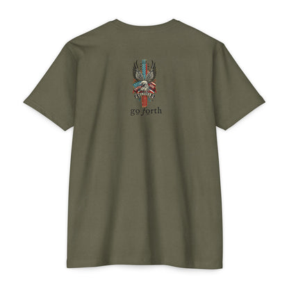 UNITE AND CONQUER  Unisex CVC Jersey T-shirt