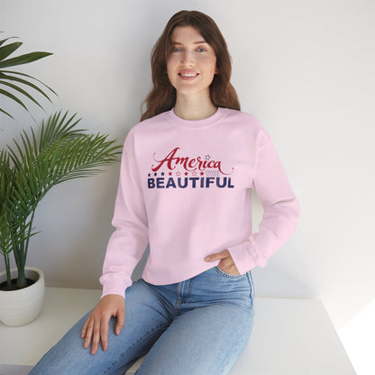 AMERICA THE BEAUTIFUL Unisex Heavy Blend™ Crewneck Sweatshirt