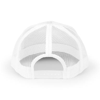 PAID IN FULL Snapback Trucker Cap - WHITE EMBROIDERY
