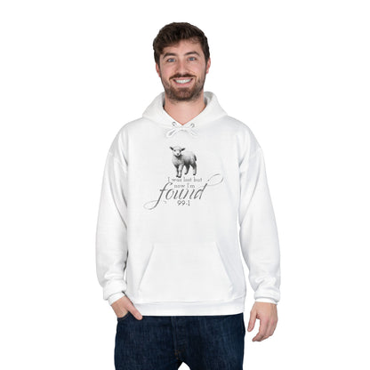 I WAS LOST BUT NOW I'M FOUND 99-1 Unisex Hoodie Sweatshirt