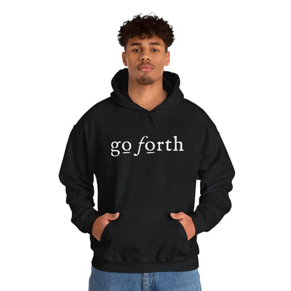 GO FORTH MEN'S Hooded Sweatshirt