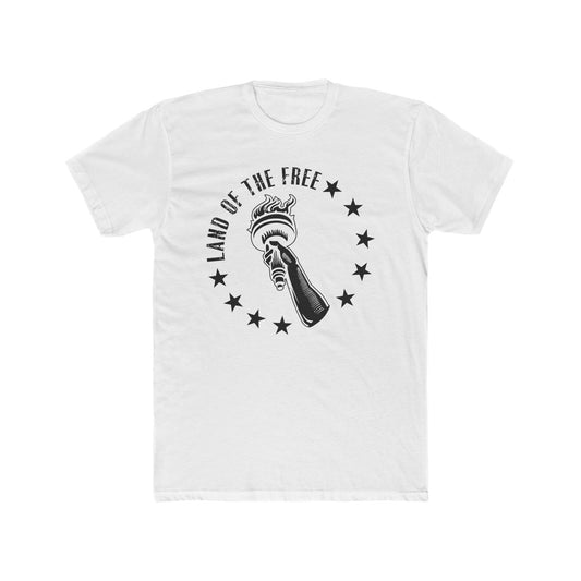 TYLER LAND OF THE FREE Unisex Cotton Crew Tee