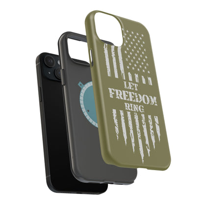 LET FREEDOM RING - Magnetic Tough iPhone Cases