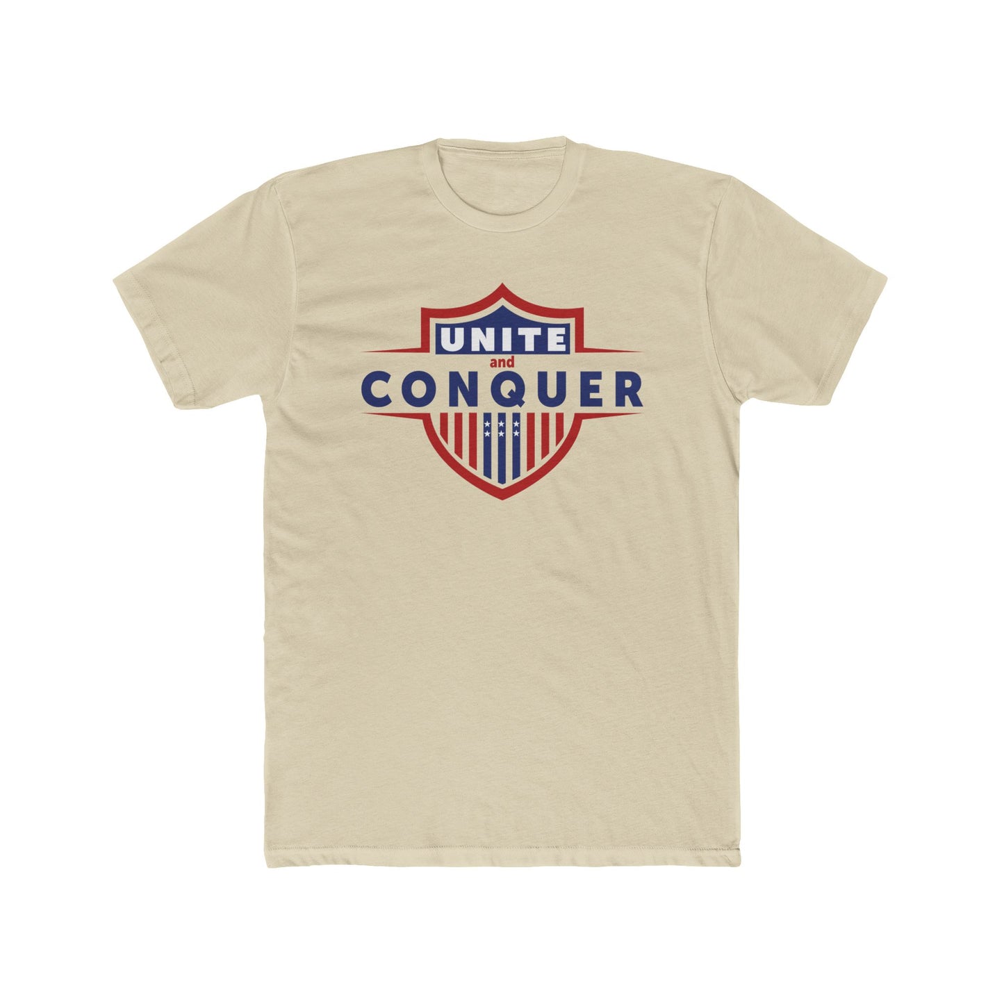 UNITE AND CONQUER Unisex Cotton Crew Tee