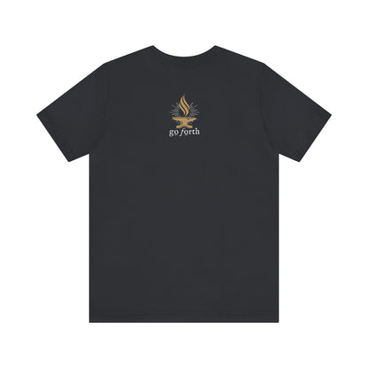 FORGED IN HIS STRENGTH Isaiah 54:17 T-shirt