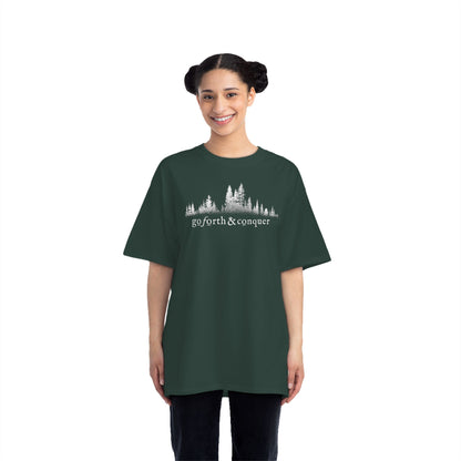 GO FORTH AND CONQUER ADVENTURE T-shirt