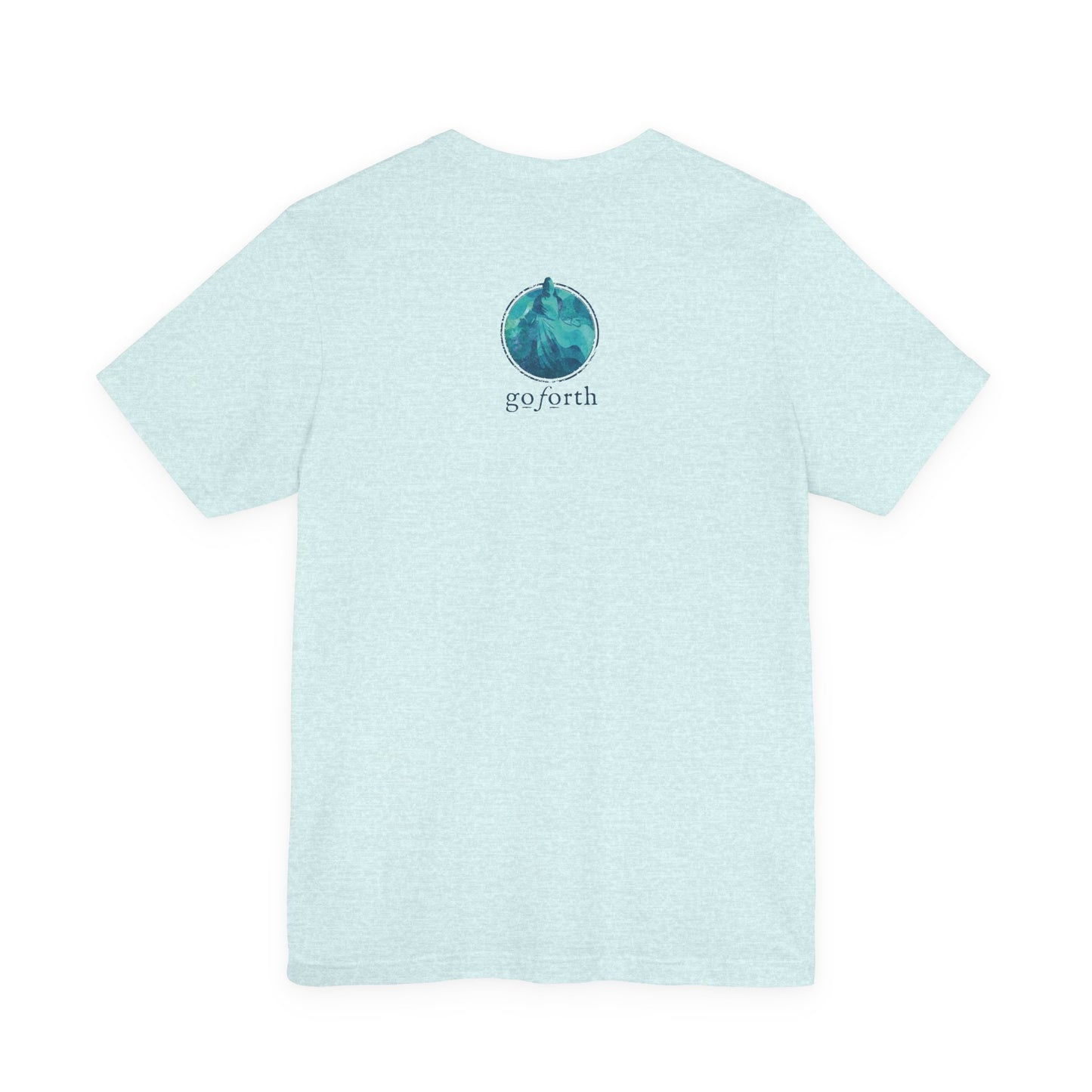 WHEN YOU PASS THROUGH DEEP WATERS - I WILL BE THERE CHRISTIAN T-shirt