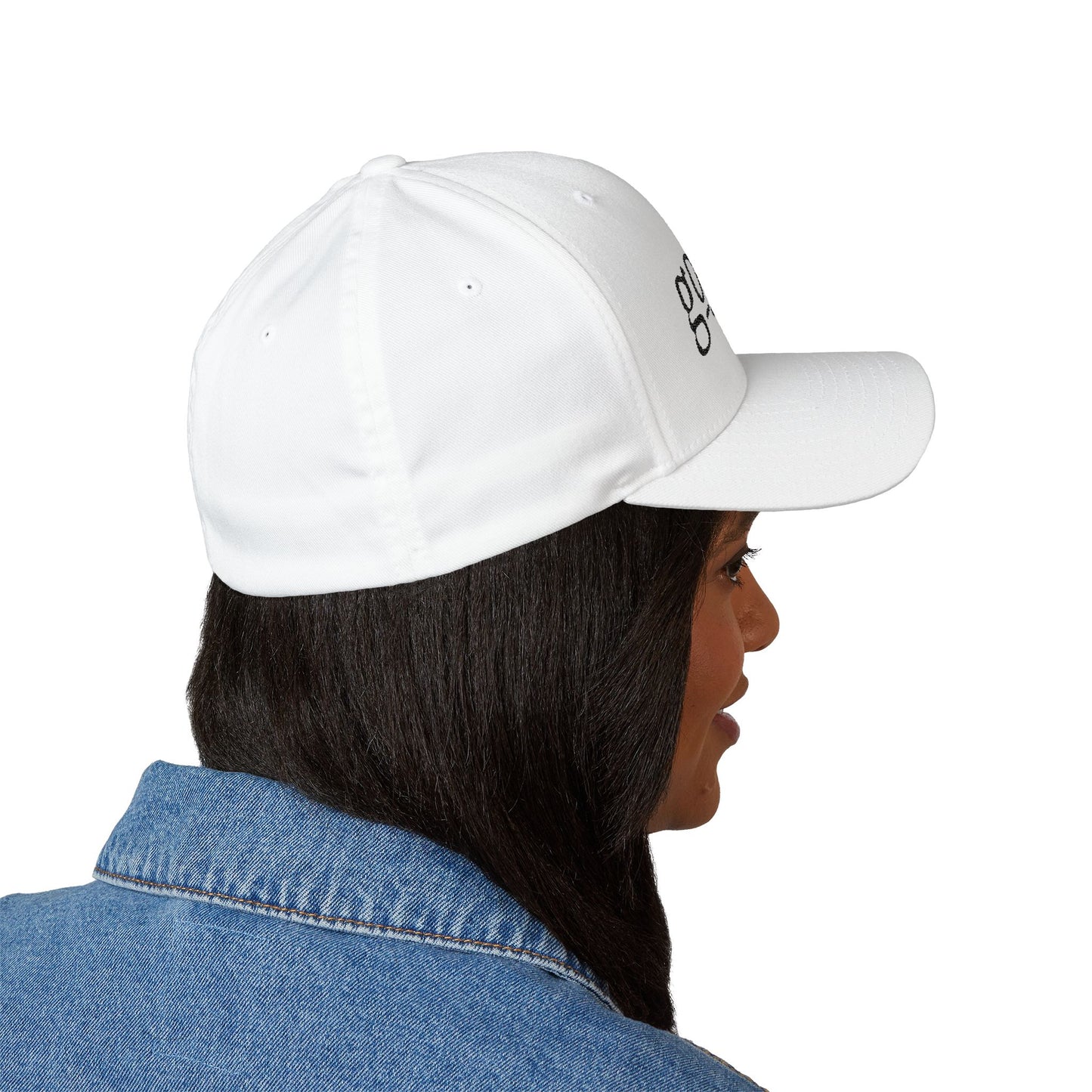 Embroidered 'Go Forth' Cap - Motivational Closed-Back Structured Hat