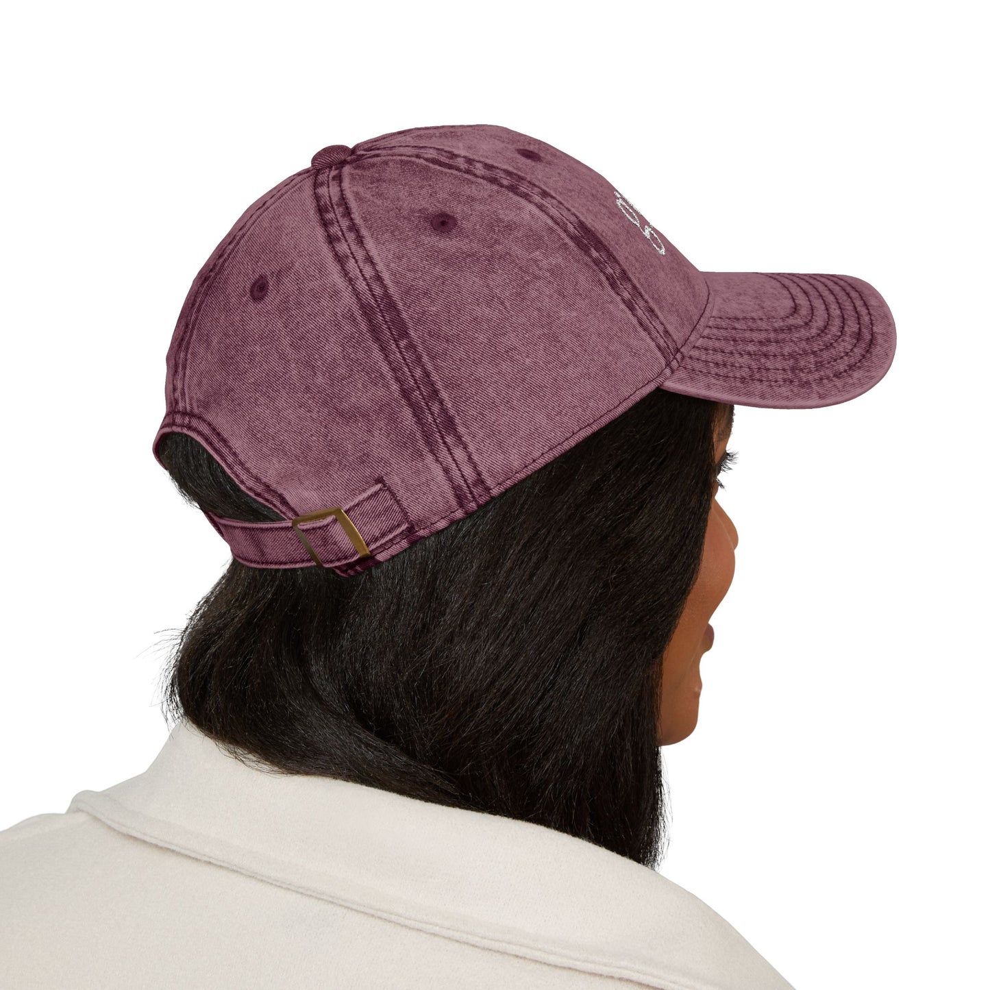 Go Forth Vintage Embroidered Cap – Distressed Baseball Hat