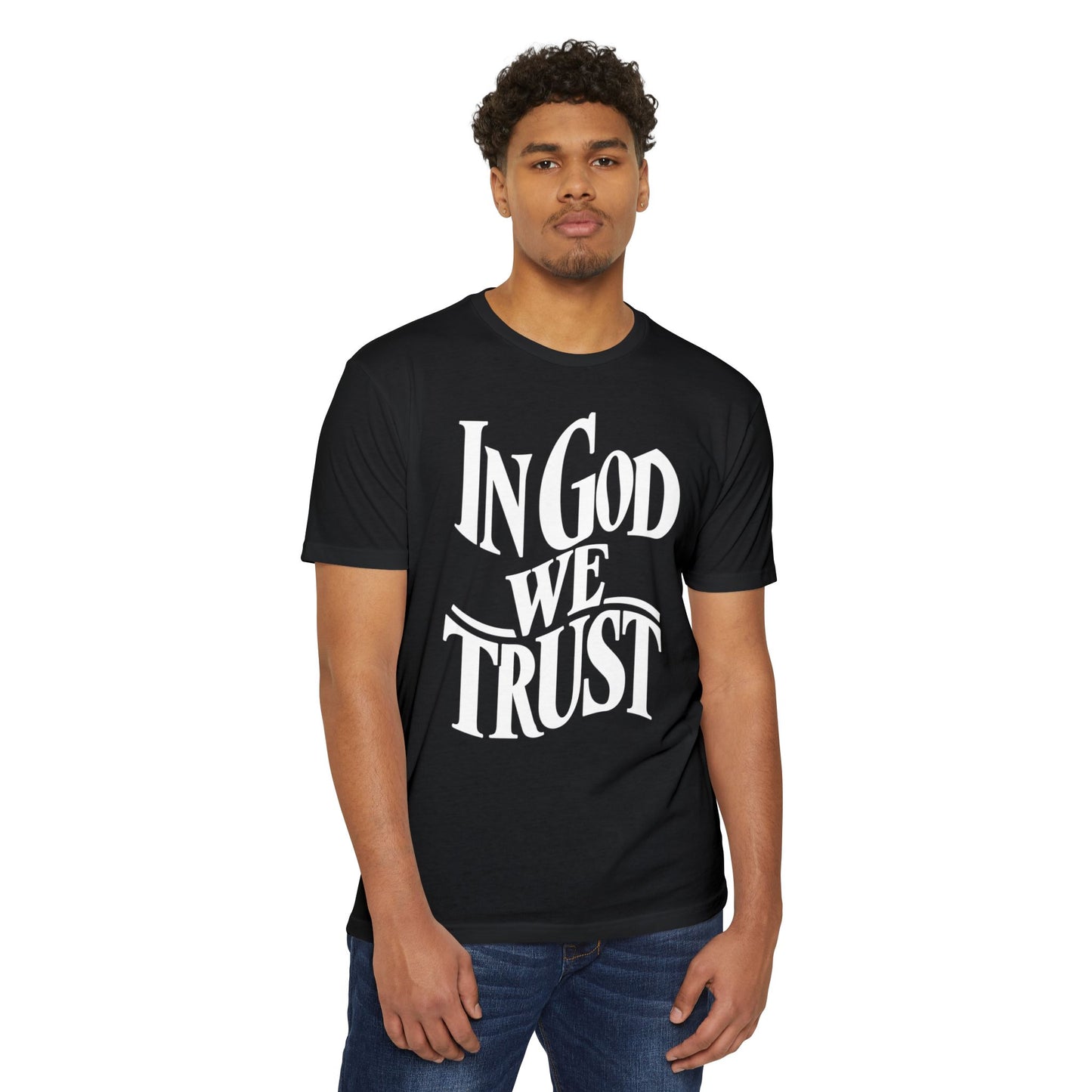 IN GOD WE TRUST Unisex CVC Jersey T-shirt