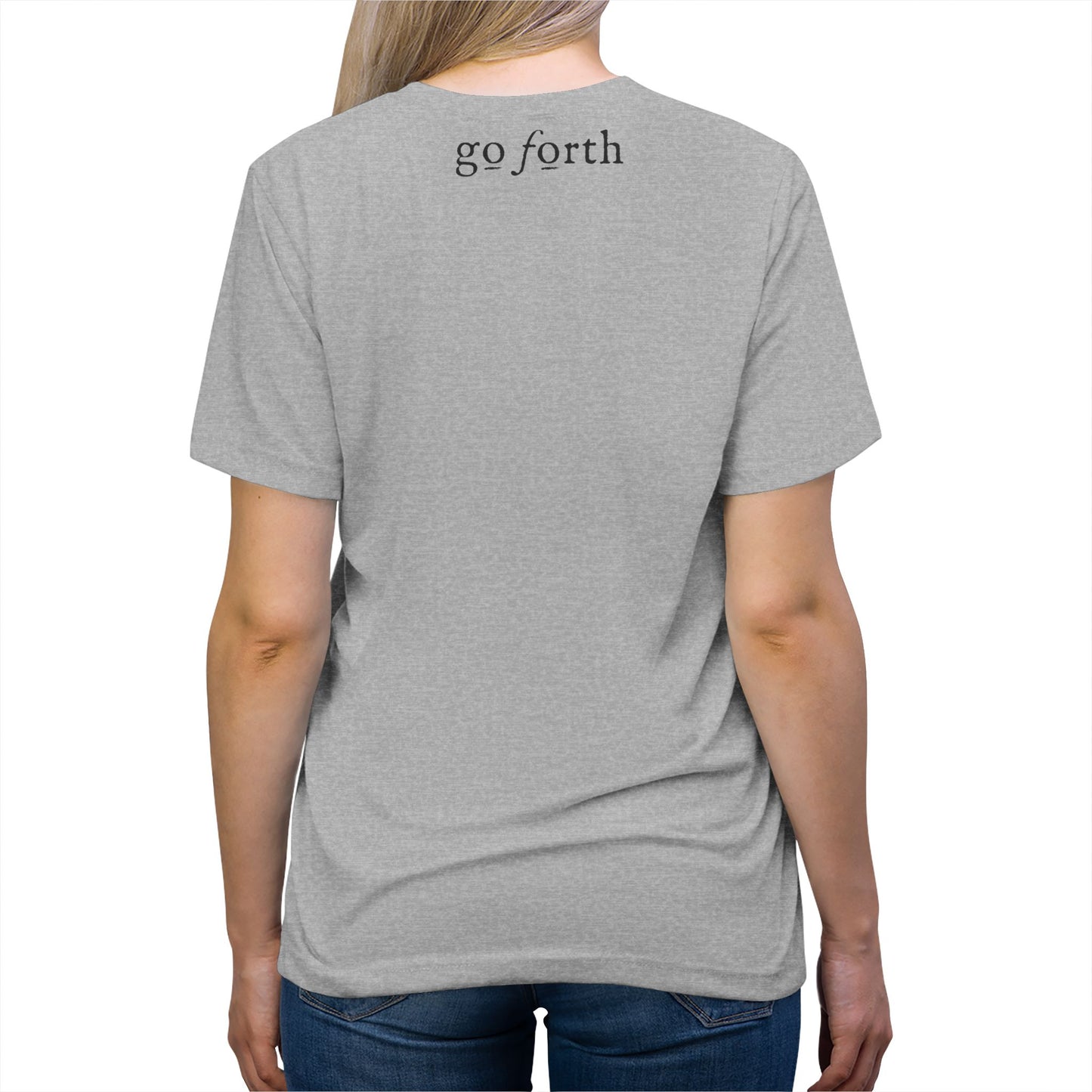 FAITH OVER FEAR Unisex Triblend Tee