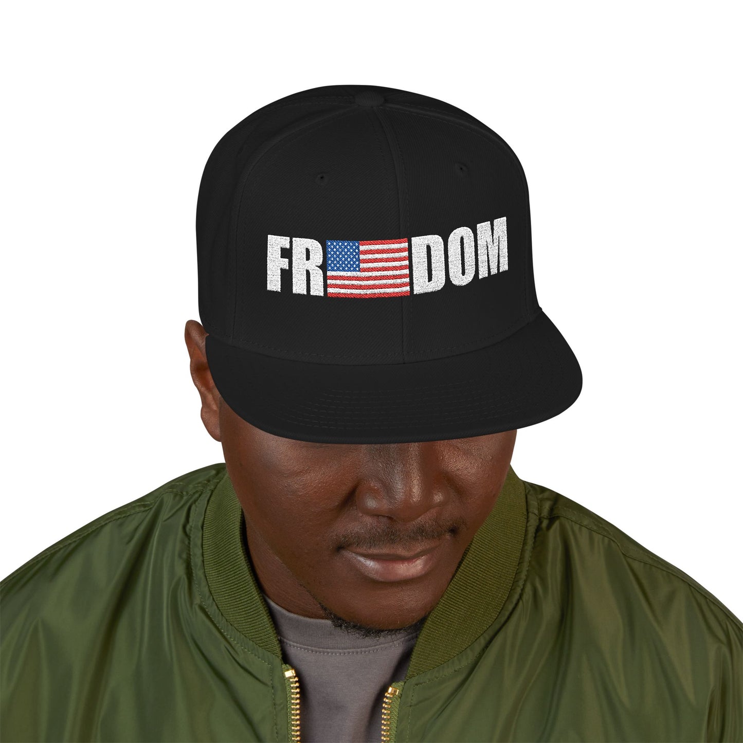 FREEDOM Embroidered Snapback hat