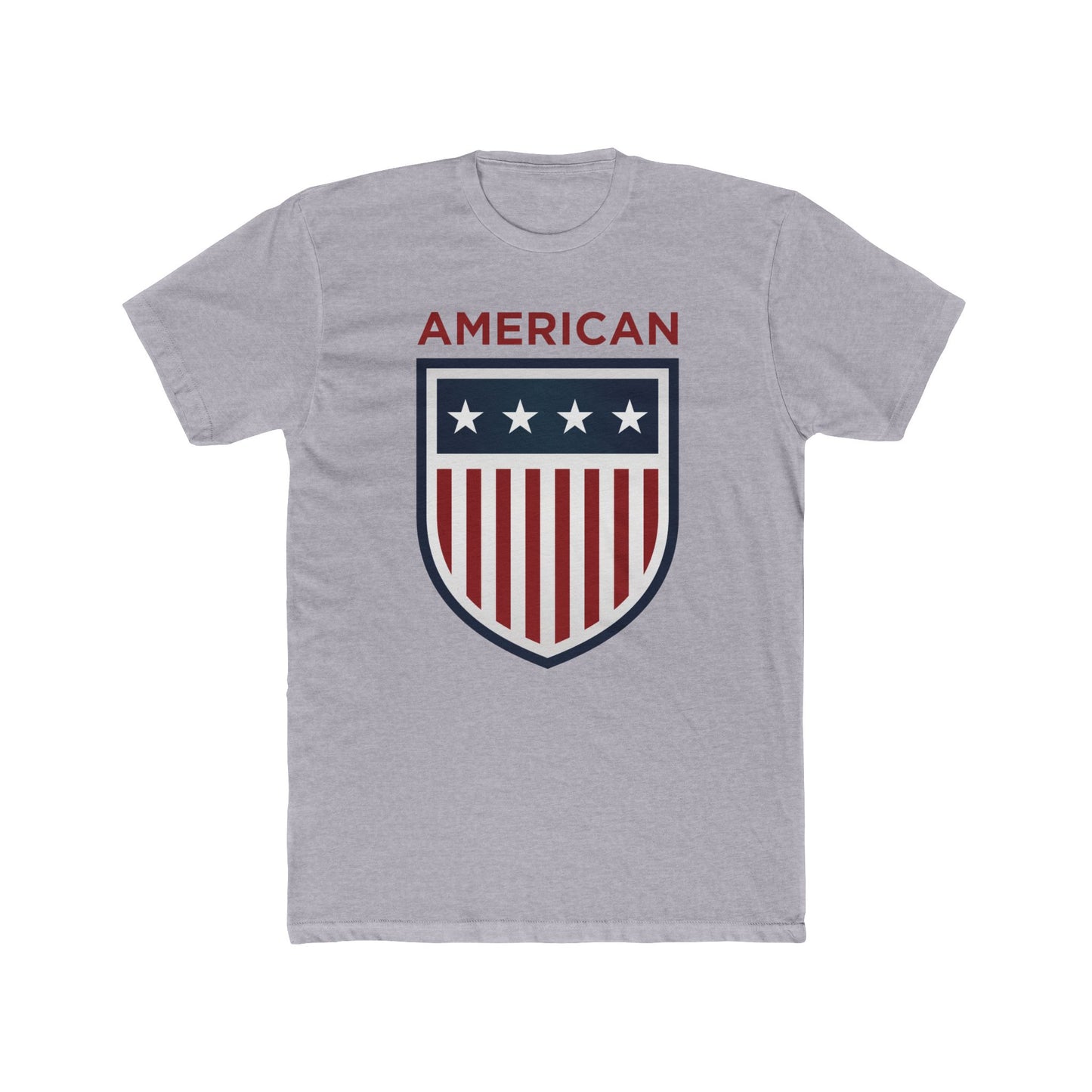 AMERICAN Unisex Cotton Crew Tee