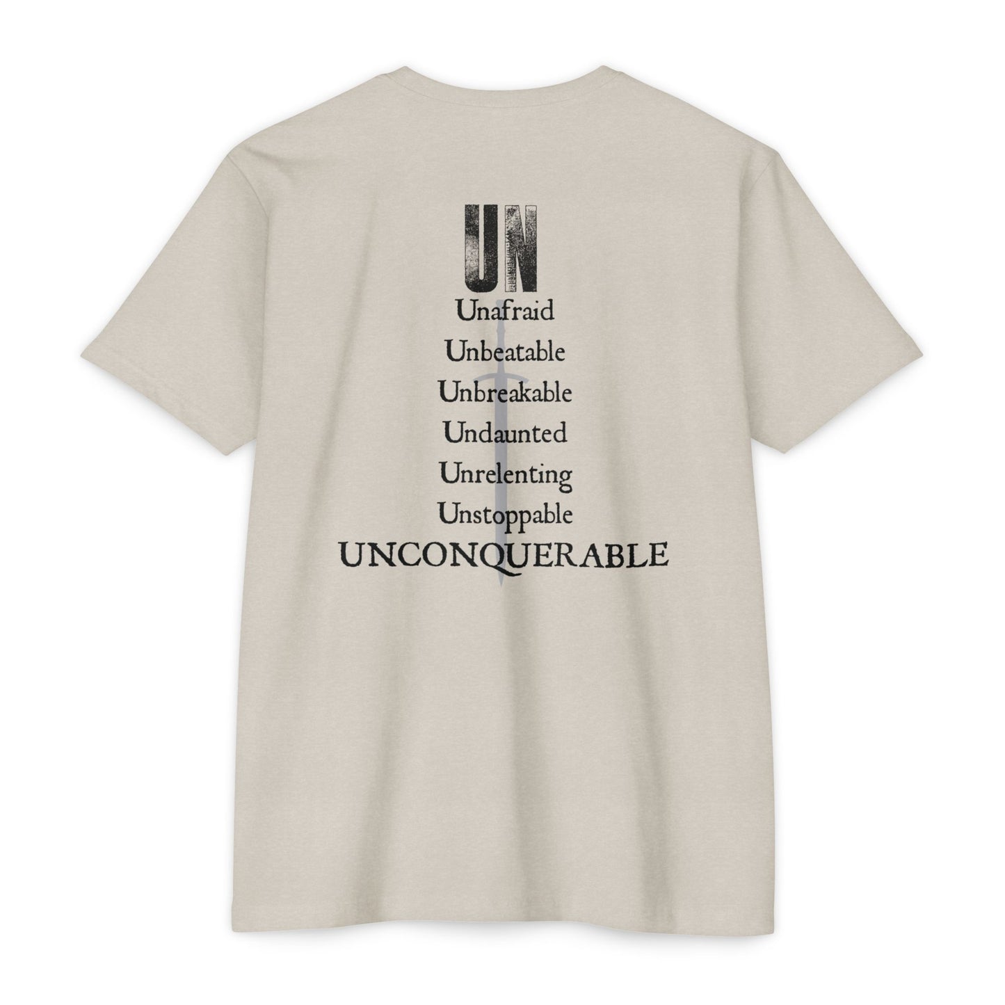 UN - UNCONQUERABLE - Unisex Tee