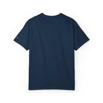 FAITH OVER FEAR - EMBROIDERED drk  Inspirational Garment-Dyed T-Shirt