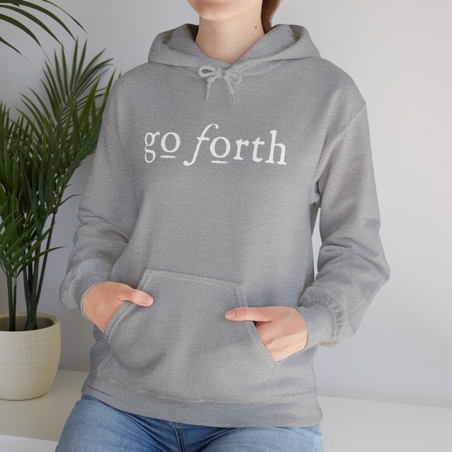 GO FORTH MEN'S Hooded Sweatshirt