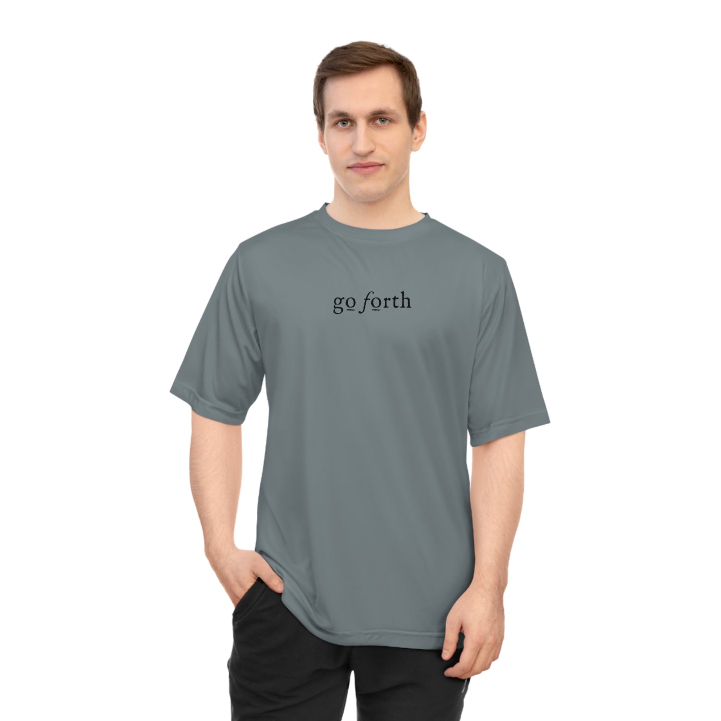 UNDAUNTED Unisex Zone Performance T-shirt