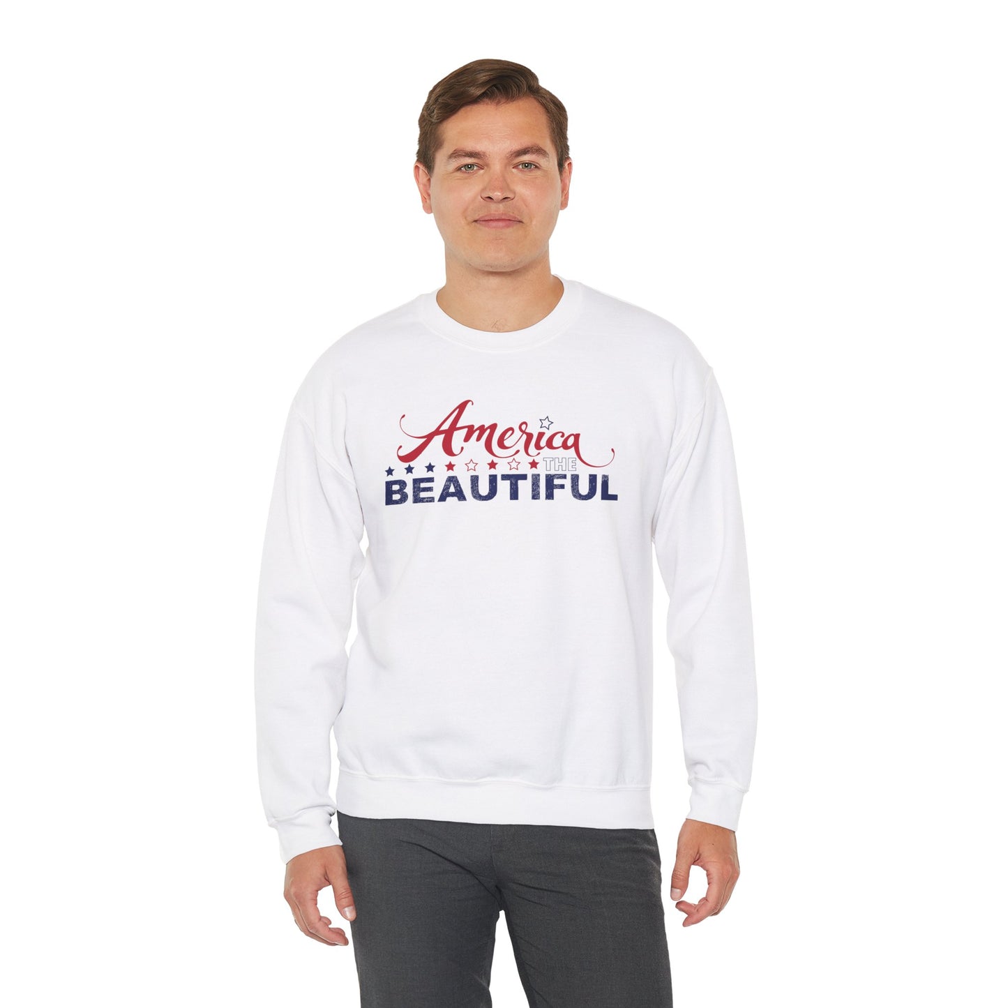 AMERICA THE BEAUTIFUL Unisex Heavy Blend™ Crewneck Sweatshirt