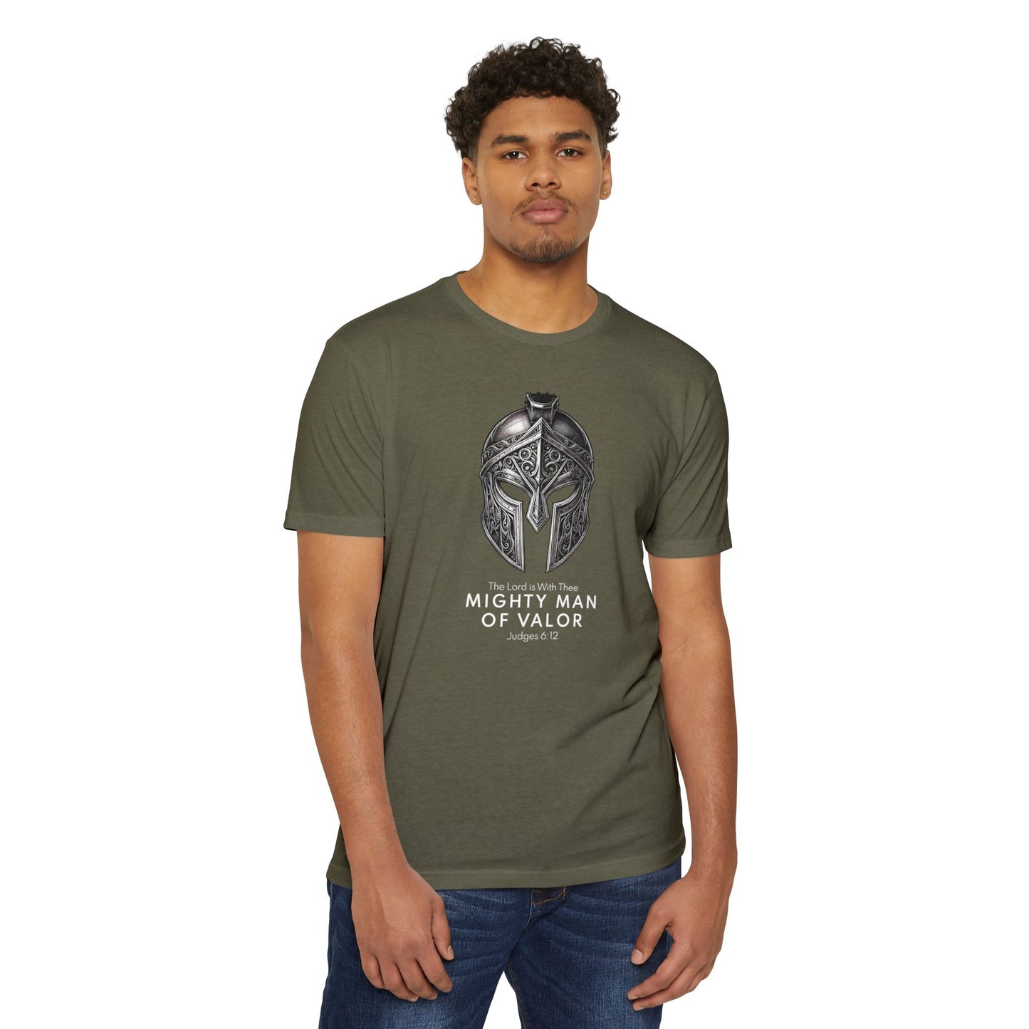 MIGHTY MAN OF VALOR T-shirt for Men
