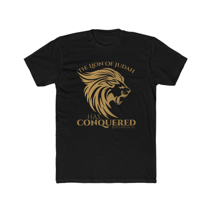 LION OF JUDAH  Unisex Cotton Crew Tee