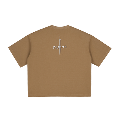 be still,go forth,Final Men's,foght your battles, Exodus 33:3,Christian T-shirt