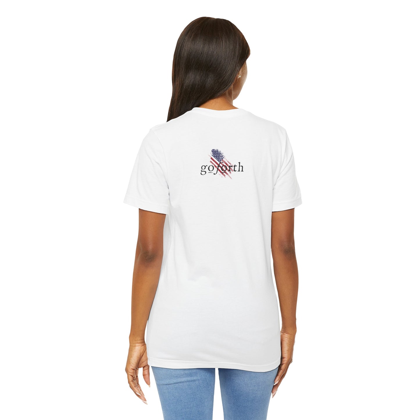 Patriotic Cross Unisex Tee Shirt
