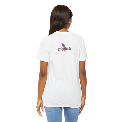 Patriotic Cross Unisex Tee Shirt