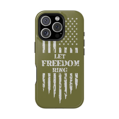 LET FREEDOM RING - Magnetic Tough iPhone Cases