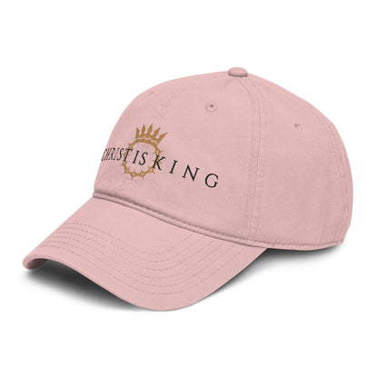 Christ Is King Embroidered Baseball Cap — 'Go Forth' Hat