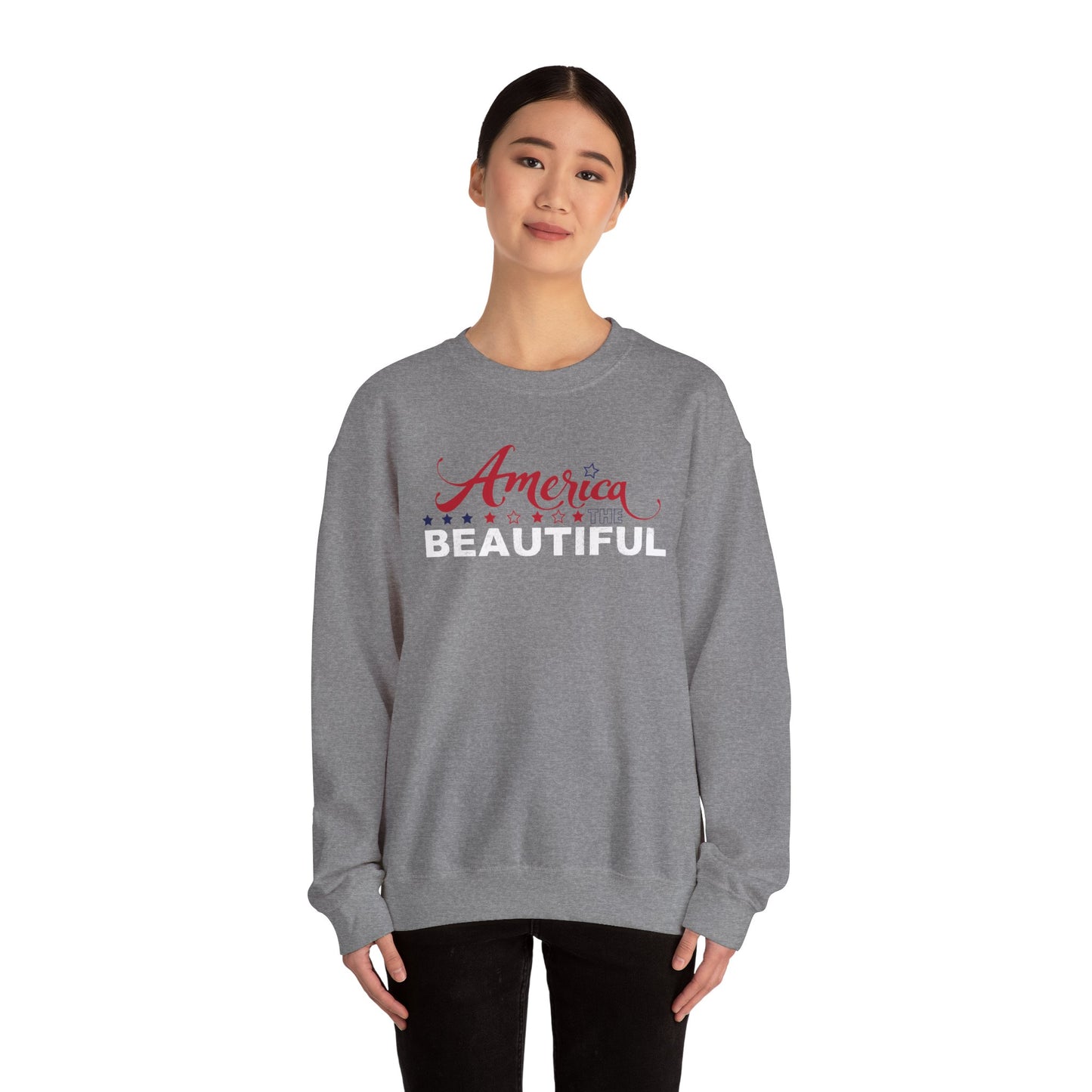 AMERICA THE BEAUTIFUL Unisex Heavy Blend™ Crewneck Sweatshirt