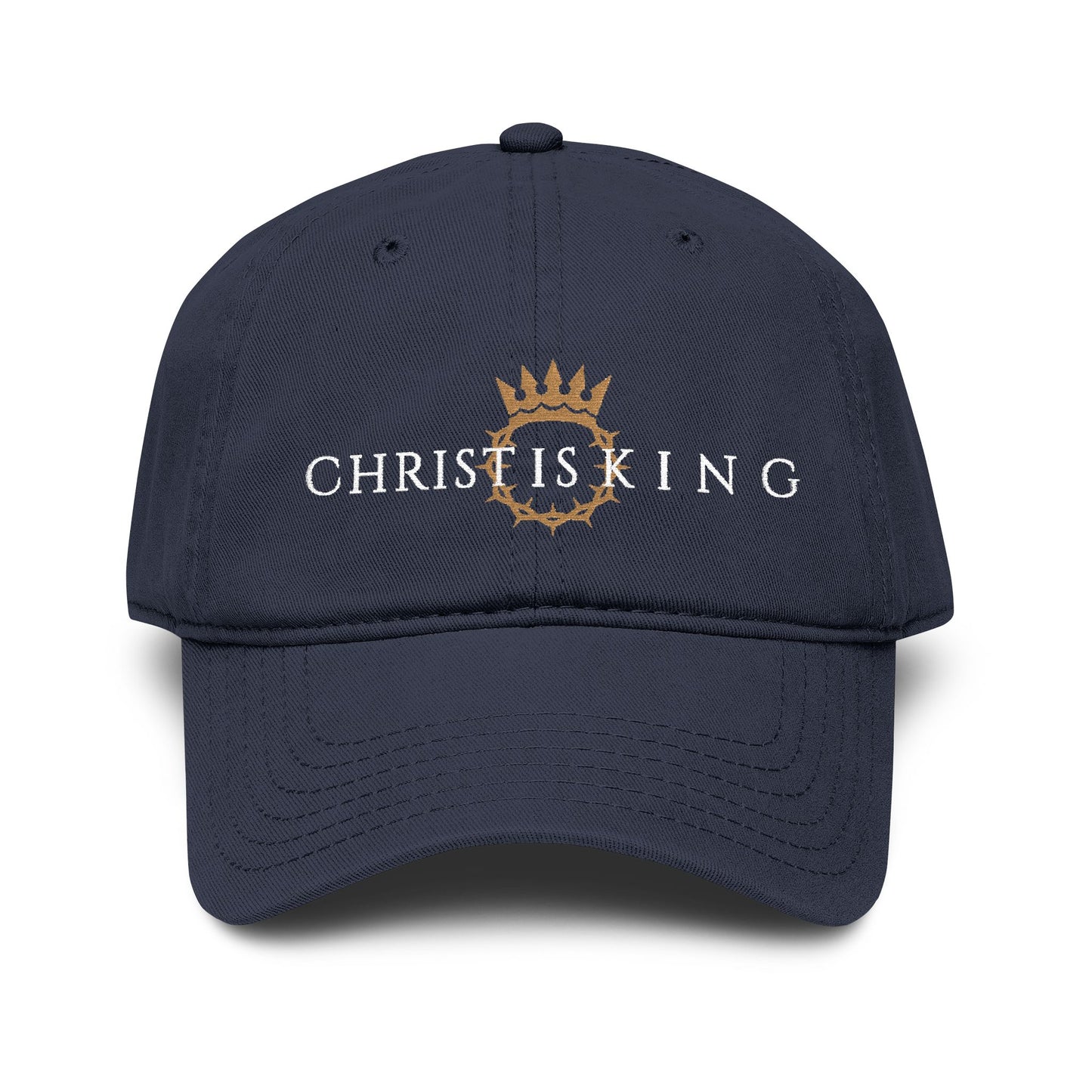 CHRIST IS KING Embroidered Cap