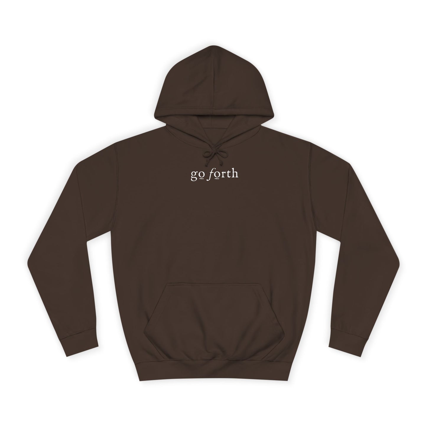 LIVE BY FAITH NOT BY FEAR - Faith-Inspired Hoodie