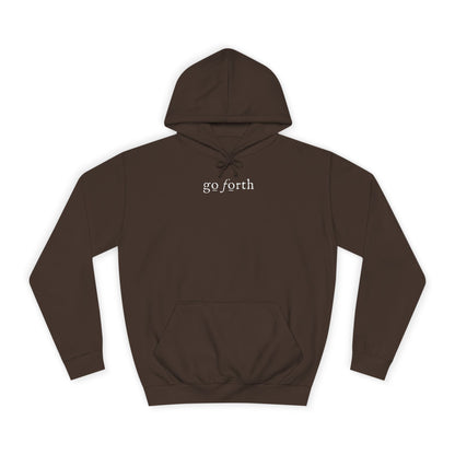 LIVE BY FAITH NOT BY FEAR - Faith-Inspired Hoodie