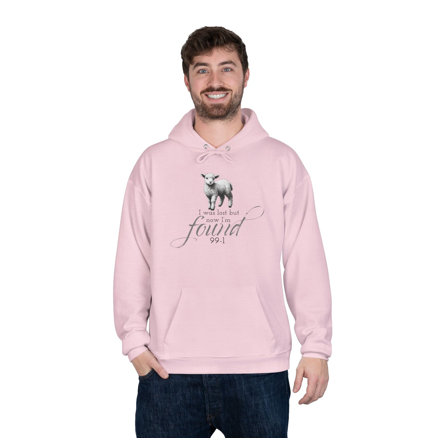I WAS LOST BUT NOW I'M FOUND 99-1 Unisex Hoodie Sweatshirt