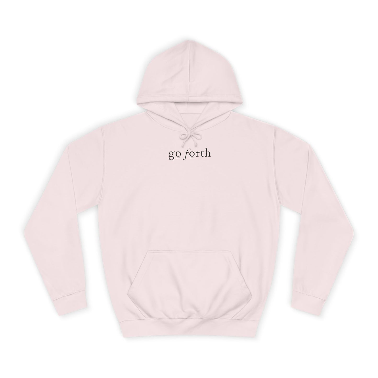 LIVE BY FAITH NOT BY FEAR - Faith-Inspired Hoodie