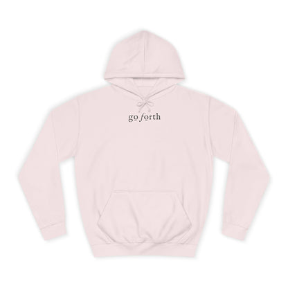 LIVE BY FAITH NOT BY FEAR - Faith-Inspired Hoodie